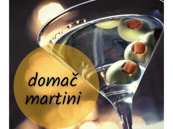 Recept za okusen domač martini, s katerim boš zagotovo presenetila svoje goste!